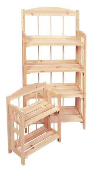 木製マガジンラックコーナーホーム本棚モミ木製ディスプレイ折りたたみ