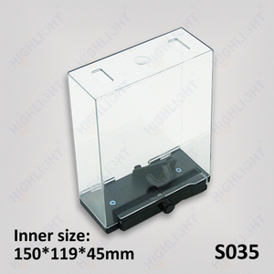 Boîtier de protection en plastique transparent réutilisable pour alarme EAS RF 8,2 MHz, boîte de protection réutilisable pour affichage AM 58 KHz, boîte de sécurité EAS - Product Image 2