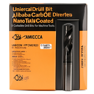 Foret universel en carbure, revêtement Nano TiAlN, 5xD, non percé, pour machines-outils - Product Image 2