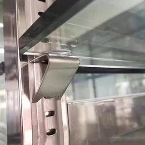 Soporte de Acero Inoxidable para Estante de Refrigerador, Gancho de Soporte con Capacidad de Carga de 350g, Fácil Instalación, Repuestos para Refrigerador - Product Image 2