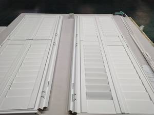 Prix de gros d'usine Volets de plantation Revêtements de fenêtre à lames Volets intérieurs en bois et volets en <span class=keywords><strong>PVC</strong></span> pour fenêtres - Product Image 4