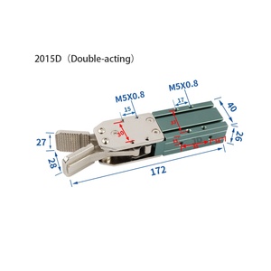 Componentes Neumáticos: Pinza de Agarre Grande JD-2015S/D para Brazos Robóticos, Abrazaderas de Extrusión para Piezas de Manipuladores de Máquinas de Moldeo por Inyección - Product Image 3