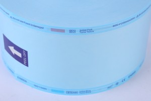 Rouleaux de stérilisation médicaux en <span class=keywords><strong>film</strong></span> composite bleu et vert pour autoclave, 200 mètres - Product Image 2