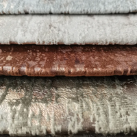 Nouveau 2026 – Tissu Velours 100 % Polyester Effet Bronzé Doré Anti-Rayures 200-370 g/m² pour Canapé – Velours Plush Palace Holland pour Ameublement