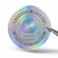 Étiquette de sécurité destructible avec numéro de série imprimé pour bouteilles en verre et protection anti-fraude