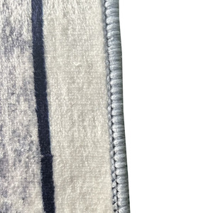 3D river stone et koi motif tapis de sol, tapis de porte antiderapant en velours de cristal pour entrée, cuisine - Product Image 2