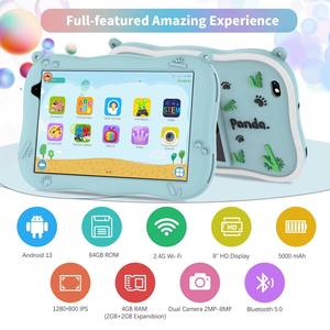 Potencia en tus manos: Tablet <span class=keywords><strong>de</strong></span> 8 pulgadas y 64 GB con funda <span class=keywords><strong>de</strong></span> silicona, ideal para niños, <span class=keywords><strong>juegos</strong></span> y aprendizaje. - Product Image 6