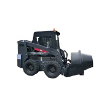 Mini Wheel Loader Backhoe Loader Skid Steer Loader WT830 Berkinerja Tinggi Sempurna untuk Konstruksi