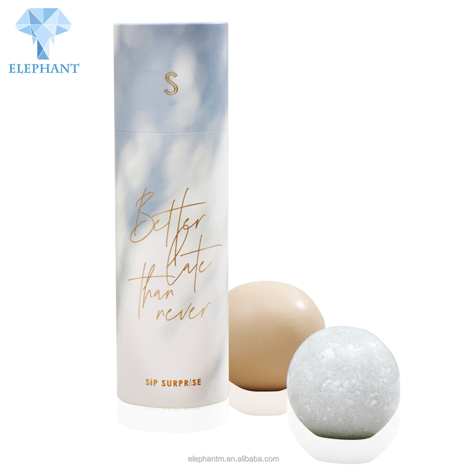 Wholesale Custom Luxury Round Double Layer Gift Box With Lid Round Box