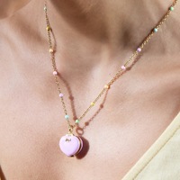 Nouveau collier tendance romantique en forme de cœur rose ouvert et fermé avec pendentif pentagramme en zircon cuivre, cadeau amusant, bijoux
