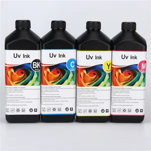 1 5 Liter LED Curable UV Printer Ink For Canon Colorado 1630 1640 1650 UV LED Gel Flexo Rigid Ink Large Format Printer