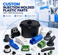 Connettori in Plastica Personalizzati e Parti Strutturali Interne per Aspirapolvere, Componenti OEM Stampati a Iniezione
