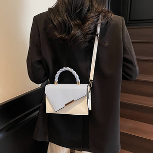 2025 mới giản dị túi xách với cao cấp cảm thấy màu sắc chặn thích hợp thiết kế zip đóng cửa thời trang vai và Crossbody Túi - Product Image 3