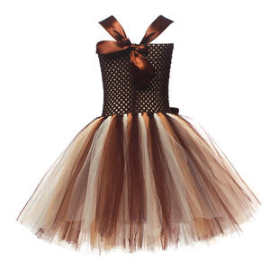 Costumi da Leone della Giungla per Bambine, Abiti per Natale e Halloween con Polsini e Cavigliere, Tutù da Principessa per Balletto - Product Image 5