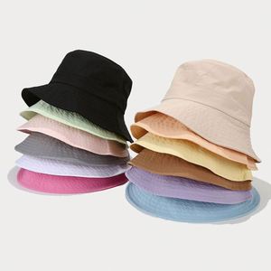 Sombrero de Pescador de Secado Rápido para Verano, Nuevo Color Caramelo, Impermeable, Diseño Liso, Tipo Bucket - Product Image 3