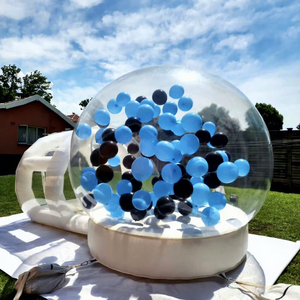 Tente gonflable à bulles avec ventilateur intégré, bâche en PVC, garantie 1 an, installation facile pour événements en plein air - Product Image 3