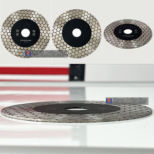 Prensa caliente Azulejo sinterizado Porcelana Granito Disco de corte Hoja de corte de mármol 4 4,5 5 pulgadas Hoja de sierra de corte de cerámica de diamante - Product Image 2