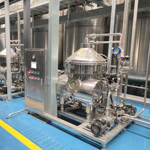 China merk fabriek schijfstackcentrifuge voor biergist - Product Image 5