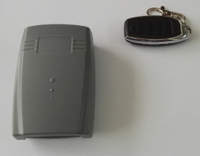 RF 433mHz DC 12V-24V Transmisor receptor de relé fijo Rango de 100m Interruptor de control remoto inalámbrico Motor de puerta de garaje Abridor de puerta