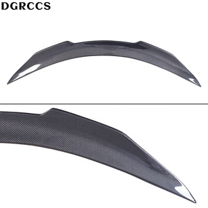 DGRCCS Series G37 2Door Coupe PSM Style Carbon Fiber Polished Rear Spoiler Trunk Wing 2008-2012 <b>Tape</b> - Product Image 3