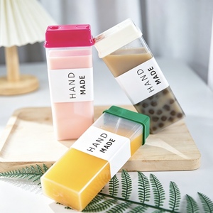 Vasos Desechables de Plástico para Bebidas Congeladas al por Mayor con Tapa, Transparentes, para Frutas, Té, Café, Yogur, Vasos de PP - Product Image 1