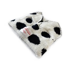 Bonnet tricoté à pois colorés avec oreilles de <span class=keywords><strong>chat</strong></span>, en acrylique doux et extensible, chaud et mignon, pour le quotidien et le style urbain – Fabricant de bonnets - Product Image 5