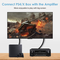 Câble audio numérique optique coaxial Toslink, connecteur plaqué or, gaine en PVC tressée, longueur personnalisable, pour projecteur et usage domestique