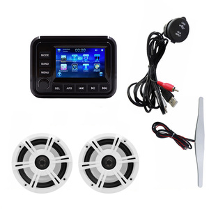 เครื่องเล่น MP5 หน้าจอสัมผัส 5 นิ้ว คุณภาพสูง สำหรับเรือยอชท์ ATV รุ่น H-303A + ลำโพงกันน้ำ 2 ตัว ขนาด 6.5 นิ้ว 120 วัตต์ รุ่น H-065 - Product Image 1
