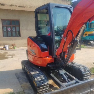 Mini-excavatrice sur chenilles d'occasion U27, 3 tonnes, moteur d'origine, conception compacte, faible nombre d'heures de fonctionnement, boîte de vitesses EMC, moteur - Product Image 2