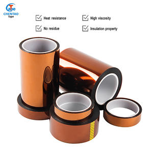 Hoch temperatur beständige thermische Sublimation BGA Elektrischer <span class=keywords><strong>Pi</strong></span>-Film Silikon kleber Kaptons Polyimidband Hitze beständig - Product Image 1