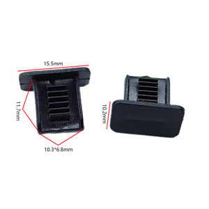 Volkswagen Audi Seat Skoda Bentley Headliner <b>Clips</b> 15.5x11.7x10.3mm Plastic Trunk Liner Insertion Fasteners - Product Image 1