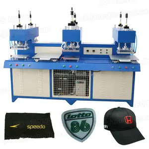 hot sale fabric embossing machine 3d embossed label production line