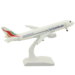 Real Shot 1/200 High Details Sri lankan Airline Craft mit Rad 20cm A320 Modellflug zeug - Product Image 1
