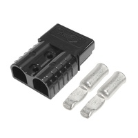 Konektor Perakitan Kabel Baterai Kustom 120A 2 Kutub Quick Plug dengan Kontak Crimp untuk Harness Daya OEM