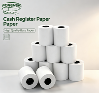 Rouleau de papier thermique haute douceur pour impression continue