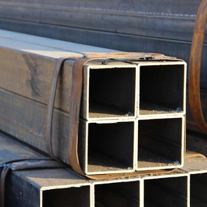 Bán Chạy Ống Vuông Hàn Màu Đen 100*100 150*150 200*200 250X250 Ống Sắt Hình Chữ Nhật - Product Image 5