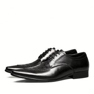 Bottes Chelsea de luxe pour hommes en cuir véritable, légères, en cuir de vachette, pour affaires, collection 2026 - Product Image 5