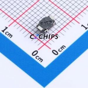 TS05-TBW1FH2.5 Tactile Switch SMD,6x3.5mm Switch Single Pole Single Throw Round Button 2.5N Vertical Mount - Product Image 2