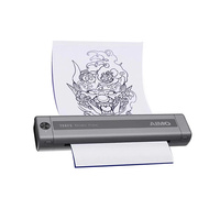 Kertas Transfer Tato Berkualitas Tinggi 100 Lembar Ukuran A4 Kertas Master Tato Spirit Kertas Stencil Termal Kertas Karbon untuk Tato