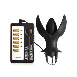 Set di <span class=keywords><strong>Plug</strong></span> anali <span class=keywords><strong>in</strong></span> <span class=keywords><strong>Silicone</strong></span> elettroshock Dilatador <span class=keywords><strong>anale</strong></span> Expander <span class=keywords><strong>Plug</strong></span> vibrante - Product Image 1