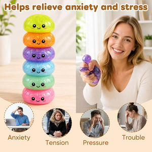 1-12 PIÈCES Jouet à presser réaliste en forme de boulette vapeur, avec expression de dessin animé, doux, à récupération lente, anti-stress pour le bureau, la maison et les cadeaux de fête - Product Image 2