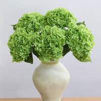 Hydrangea Artificielle 3D Effet Réel, Fleur Artificielle Hydratante pour Décoration Hôtelière, Art Floral, Arrangement de Mariage
