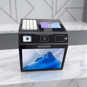 Solution de point de vente tout-en-un pour cantine avec écran tactile 10,1 pouces + clavier 5 pouces RK3568 4G NFC, lecture de veine palmaire, reconnaissance faciale, scanner 2D, batterie 5200 mAh, Payment <span class=keywords><strong>Hero</strong></span> - Product Image 1