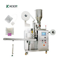 Machine de remplissage et de scellage de sachets en nylon et papier filtre de qualité alimentaire pour le thé, le café, les granulés et les poudres d'épices