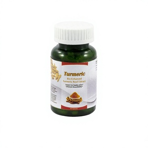 Supplément de capsule de curcuma supercritique pour adultes Dosage de poudre d'amélioration de la beauté sûr Utilisation non enceinte - Product Image 1