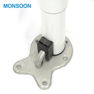 Modern Chrome Stainless Steel Bar Adjustable Metal <strong>Folding</strong> <strong>Table</strong> <strong>Leg</strong> <strong>for</strong> Kitchen Apartment Bathroom Coffee Dining Plastic Modern - Product Image 3