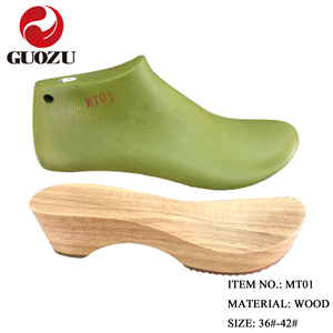 Ladies Clogs Natural Wood <strong>Sole</strong> - Product Image 6