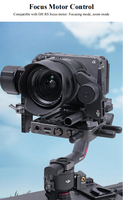 Dolly de caméra électrique Greenbull XT50 avec télécommande sans fil pour zoom et mise au point, compatible Ronin2