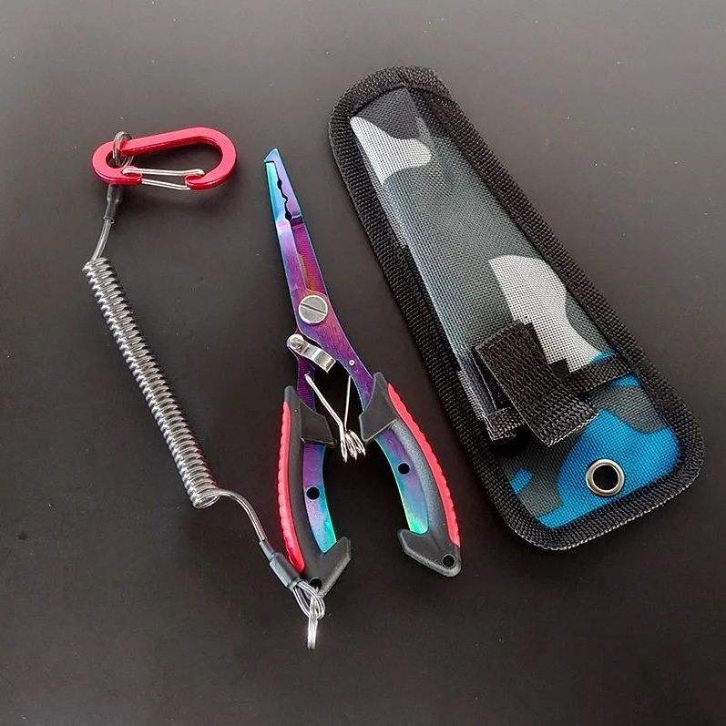 กรรไกรไทเทเนียมสีแดงสี715