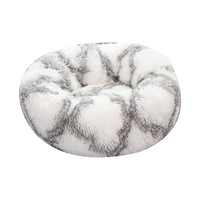 Vente en Gros de Luxe Confortable Moelleux Rond Doux Antidérapant Accessoires de Lits pour Animaux de Compagnie pour Chiens et Chats